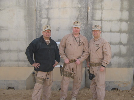 Richie, John and Jerry in Iraq  Oct 08