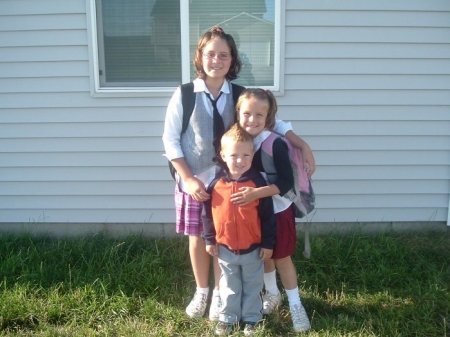 Grandkids first day of school