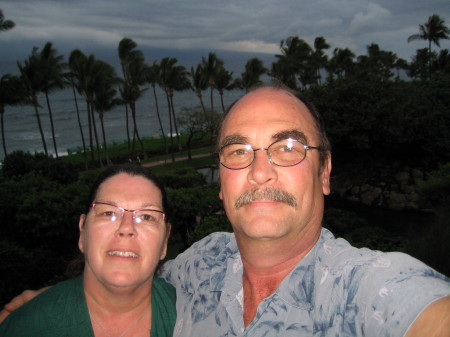 Tom and I in Maui