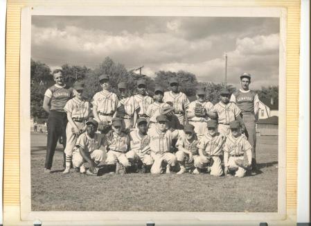 The Senators baseball team 1958 R.Rouge