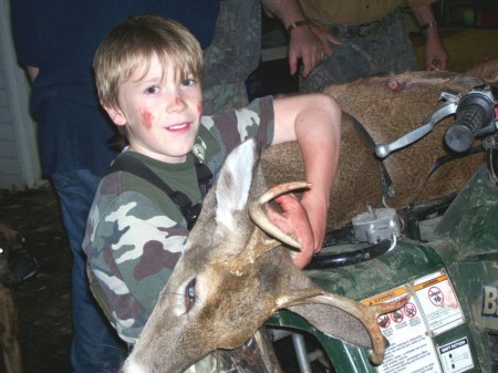 Zack's first deer