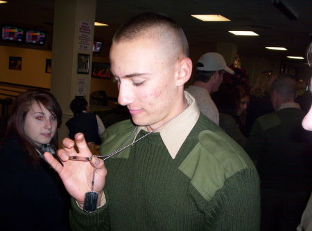 our son becomes a Marine