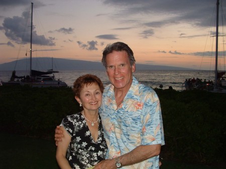 My sweet wife, Mary Ann and I in Hawaii