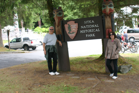 Cheyanne & I in Sitka, Alaska