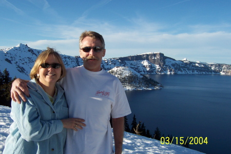 Bob/Debbie   at Crater Lake, OR