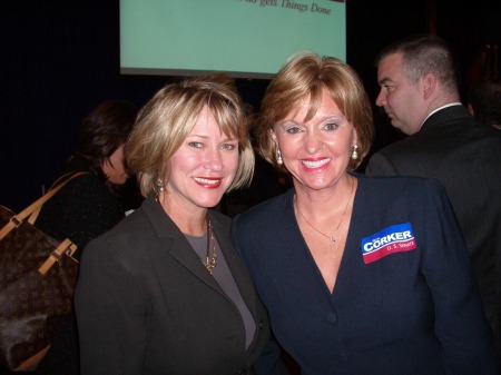 Senator Corker's wife and Pat Barrett