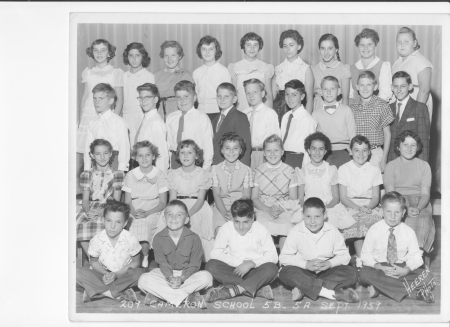 Cameron School Room 209 5a-5b Sept. 1959