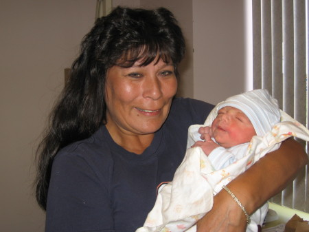 Grammie Rita and baby Cohen