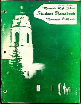 1964 MHS Student Handbook