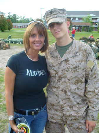 Me and my U.S. Marine