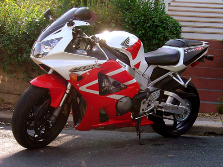 My new (to me) Honda CBR929RR!