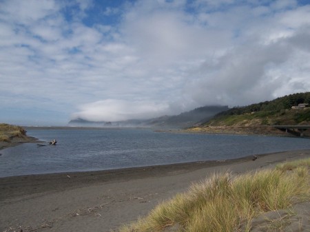 Somewhere along the Oregon coast