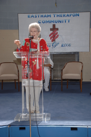 Speaking at Eastham Prison