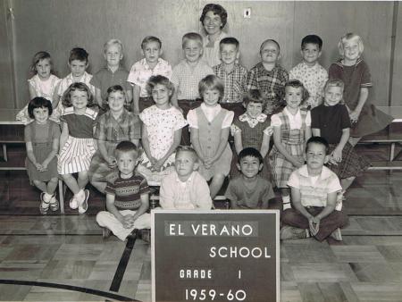 1959-60 First Grade with Mrs Burger