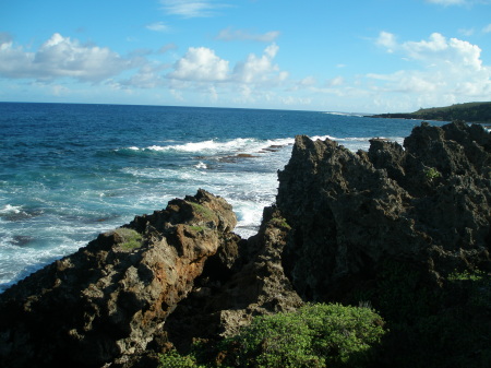 Inarajan shoreline, southern Guam