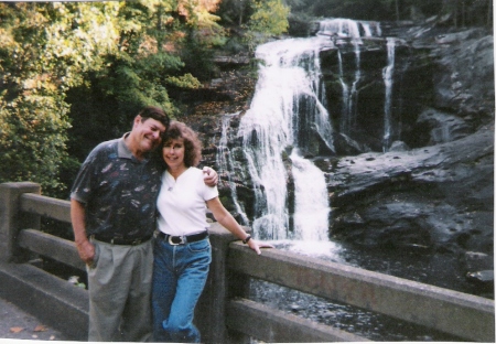 Larry and me in the Smoky Mountains