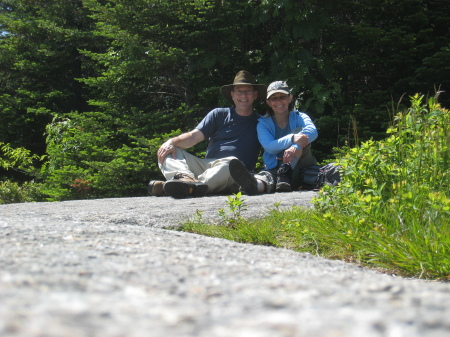 Jeff and I in New Hampshire June 2009