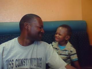 me and JR at Lunch