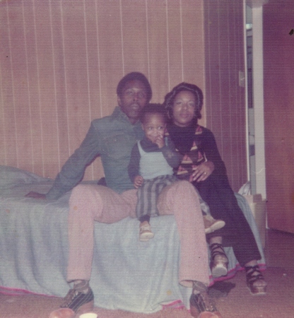 Sylvester and family 1975
