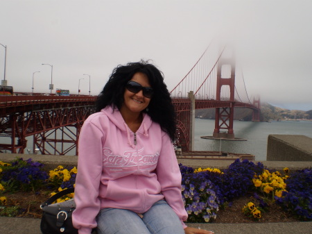 Me SFO at the Golden Gate Bridge July 09