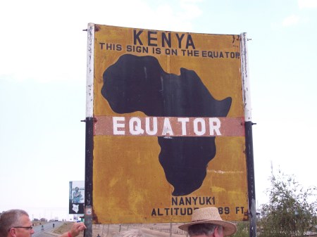equator in kenya