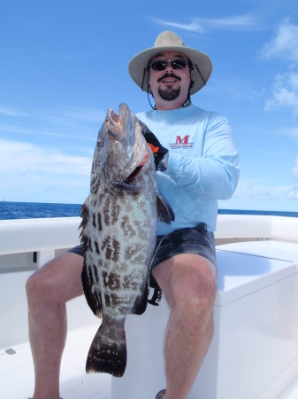 Black Grouper in Key West!