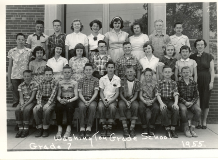 My Washington Elementry 7th Grade Class- 1955