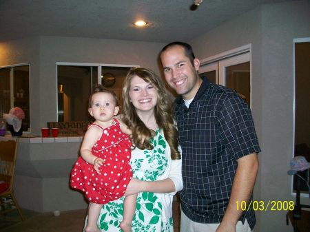 My great great neice Faith, and her parents
