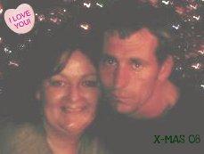 my hubby and i at xmas eve 08