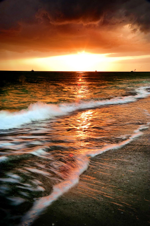 Lido Beach Sunset 3.21.09