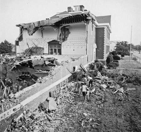 Monroe St. School demolition