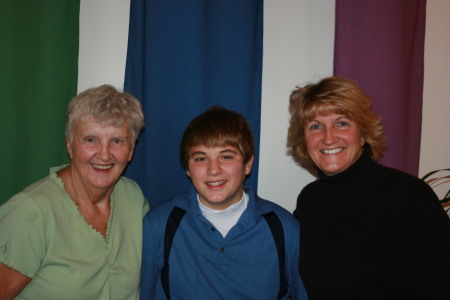 Grandma, Keegan and Mom confirmation 2008
