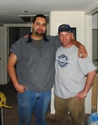 My big brothe Eric and me..