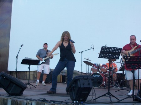 Me preforming at  the Scera Shell