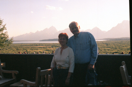 Jan and Wayne in Grand Teton