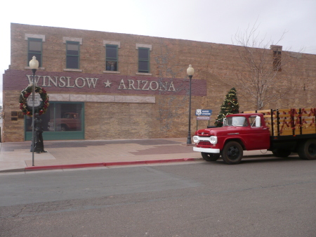 The corner in Winslow, Az.