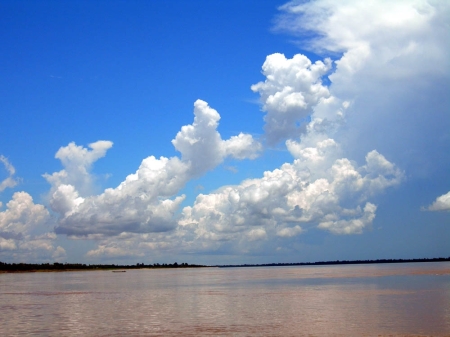 Clouds along the Mekong