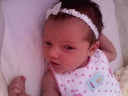 My newest grandchild: Izabella Anne, born May