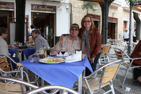 Pete & Laura in Cadiz, Spain/April 2009