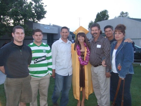 Jenna's graduation