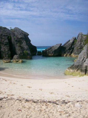 Beautiful Cove in Bermuda