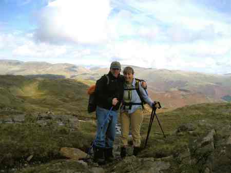 Tom & Fiona Hiking The Lake District