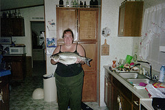 Me holding 1 of my fish I caught