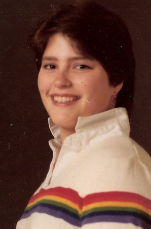 Valerie's senior photo 1984