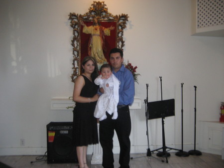 My son's Baptism