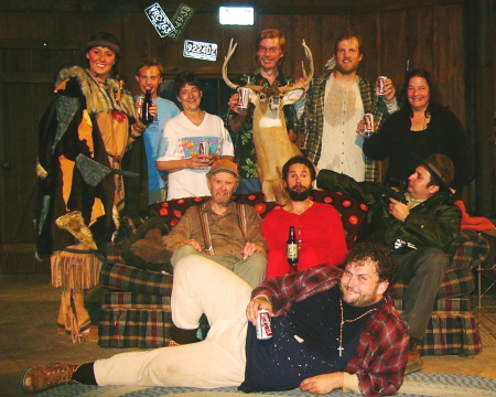 cast and crew of Escanaba in da Moonlight