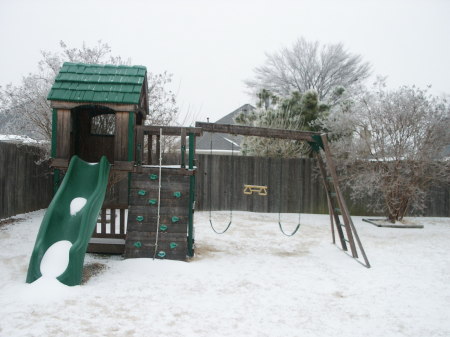 snow, March 28 2009