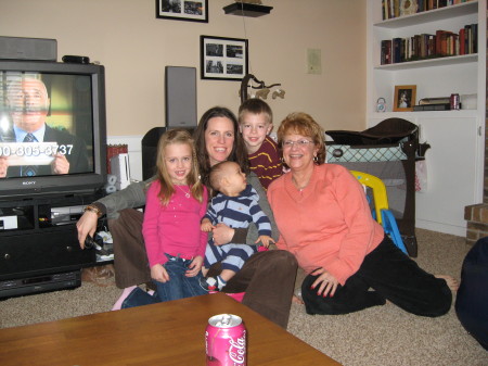 Betty and grandchildren