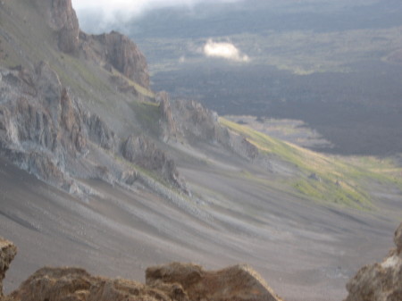 Crater on Mt. Haleakala-Maui-2007