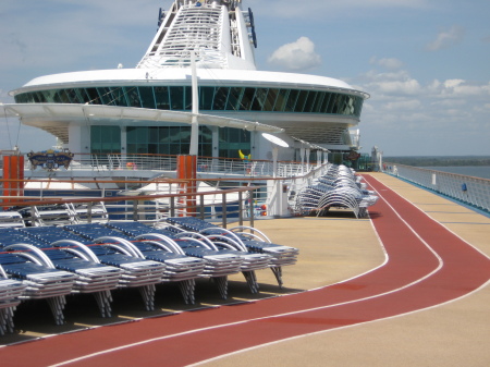 deck for running top of ship